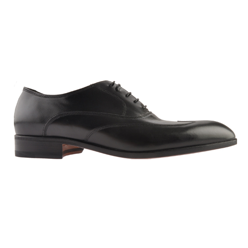 Bruno Magli Rufino Nappa Wing Tip Shoes Black | MensDesignerShoe.com