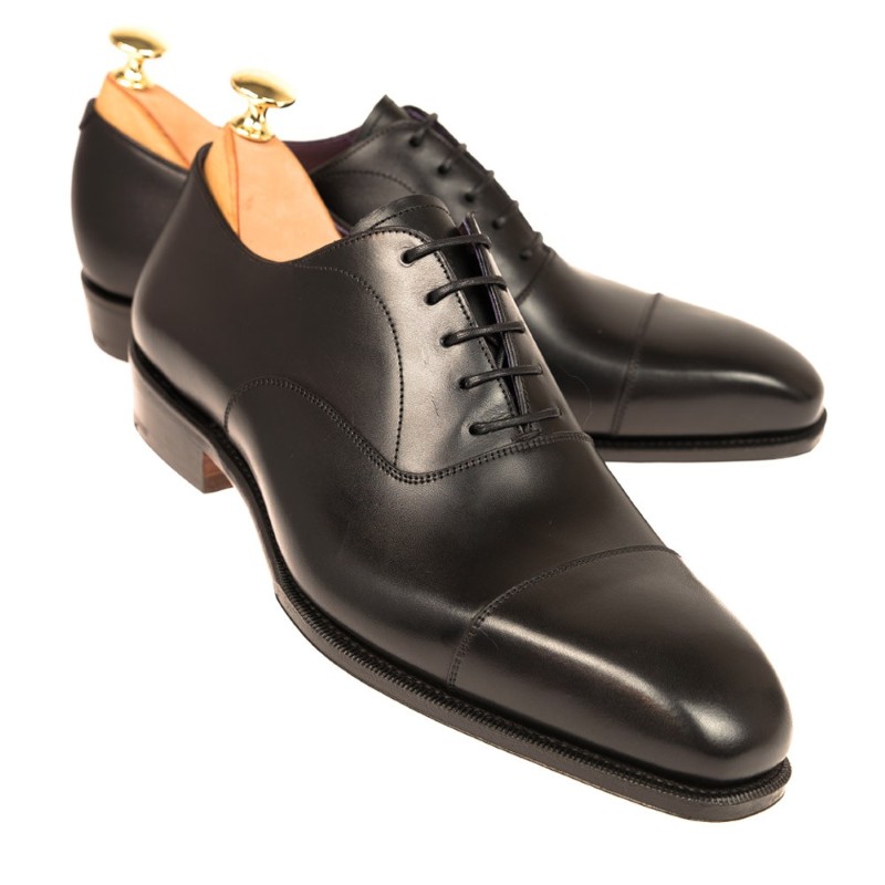 Carmina Dress Shoes 80204 Costitx Black | MensDesignerShoe.com
