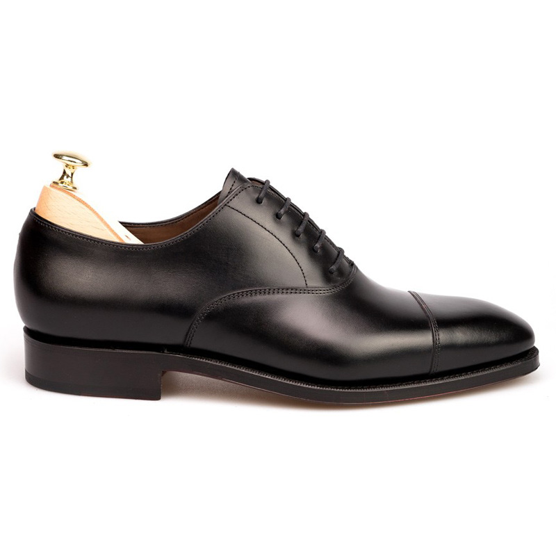 Carmina Oxford Shoes 80386 Rain Black | MensDesignerShoe.com