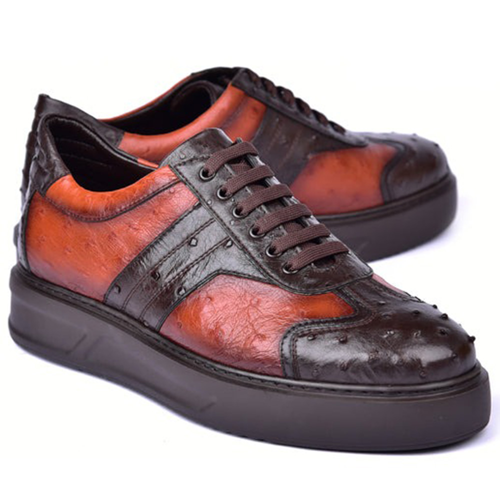 Corrente Ostrich Sneakers Brown Image