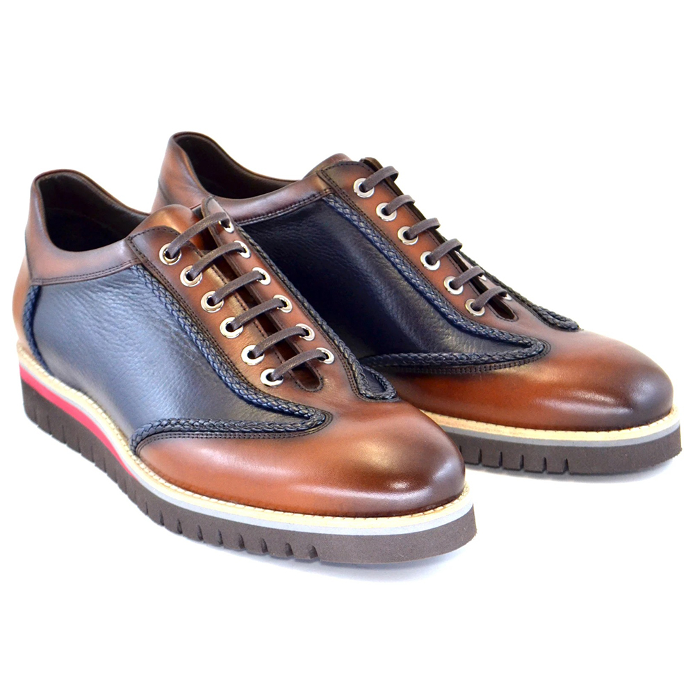 Corrente C208-4002 Fashion Sneakers Brown Navy Image