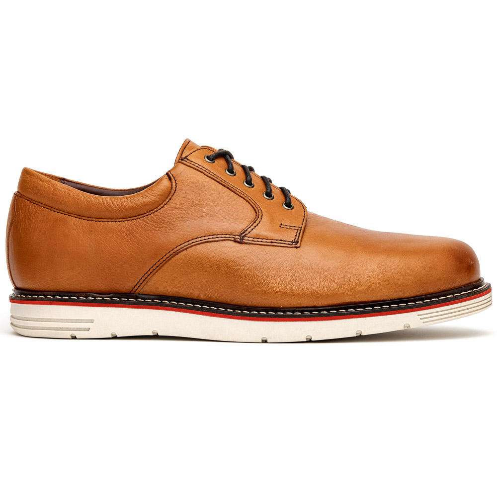 Neil M Wynne Lace Up Shoes Light Brown / Rubber Sole Image