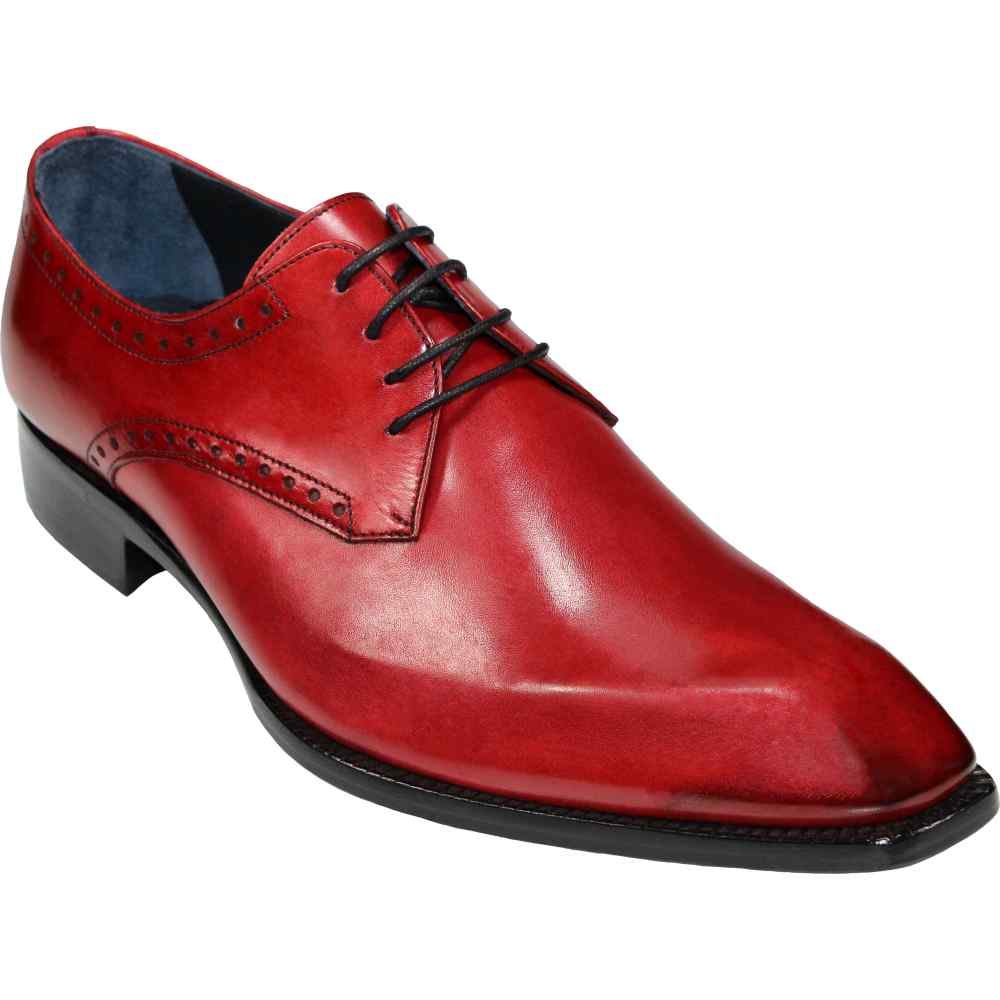 Duca by Matiste Arpino Genuine Leather Shoes Red Image