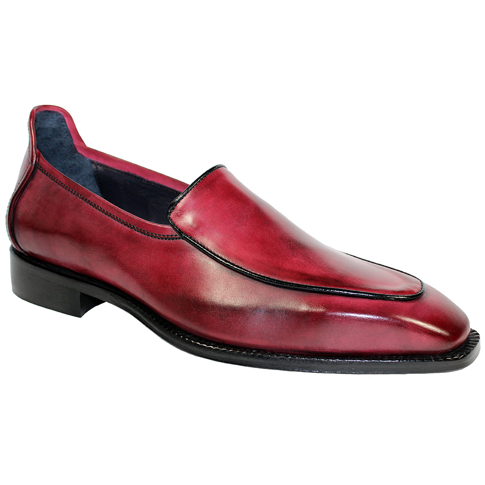 Duca by Matiste Fano Loafers Antique Red / Black Image
