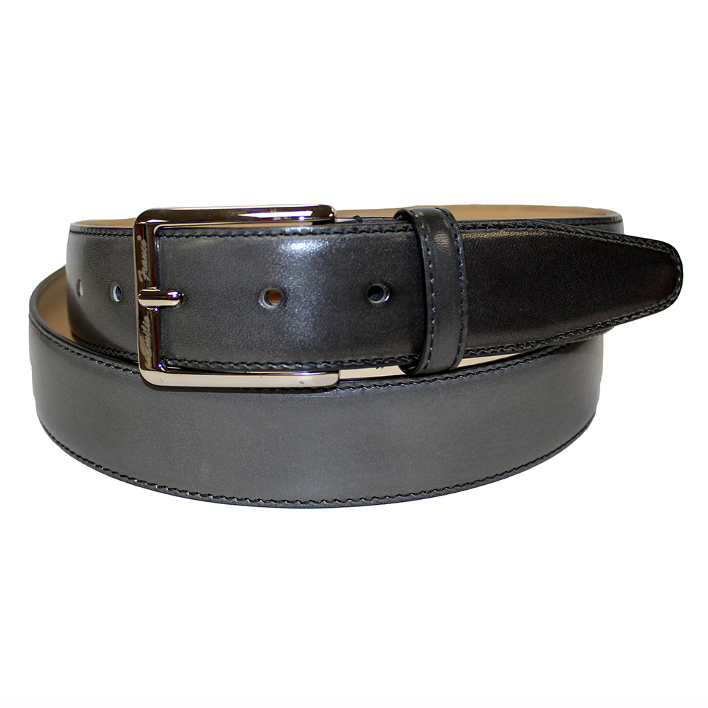 Emilio Franco 201 Leather Belt Gray Image