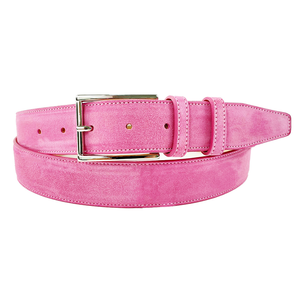 Emilio Franco Couture 202 Suede Belt Pink Image