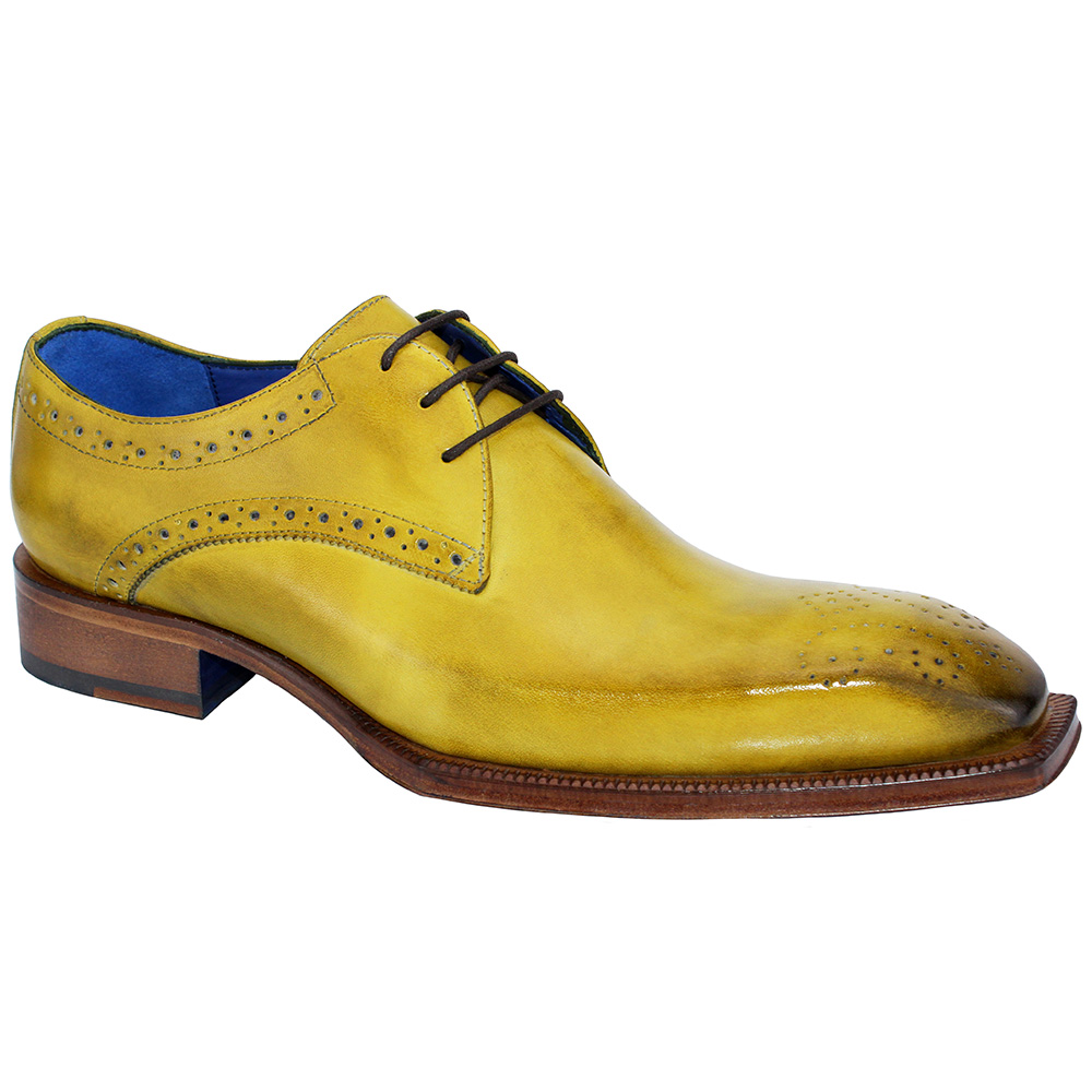 Emilio Franco Fausto Shoes Yellow Image