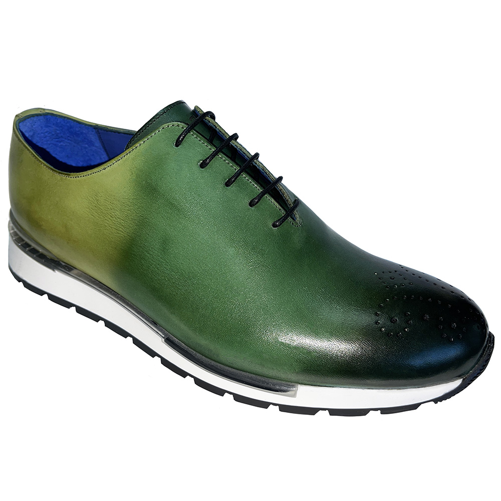 Emilio Franco Flavio Sneakers Green Combination Image