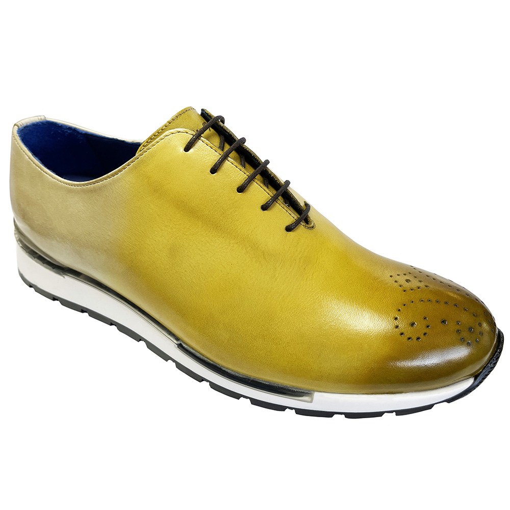 Emilio Franco Flavio Sneakers Yellow Combination Image