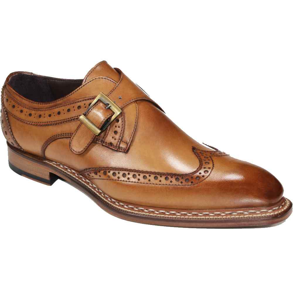 Emilio Franco Riccardo Genuine Leather Shoes Cognac Image
