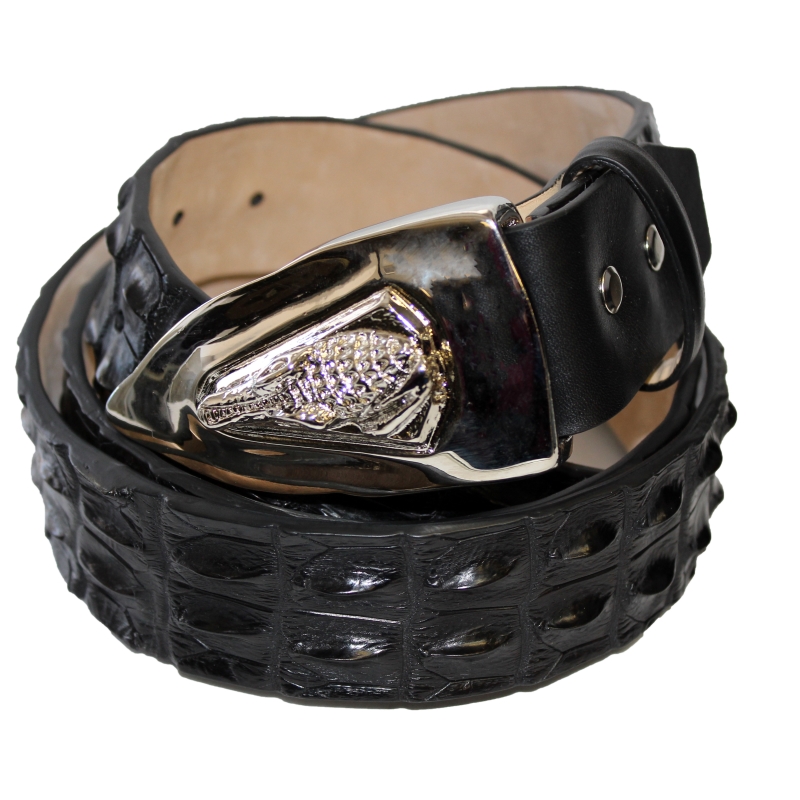 Fennix 302 Hornback Belt Black | MensDesignerShoe.com