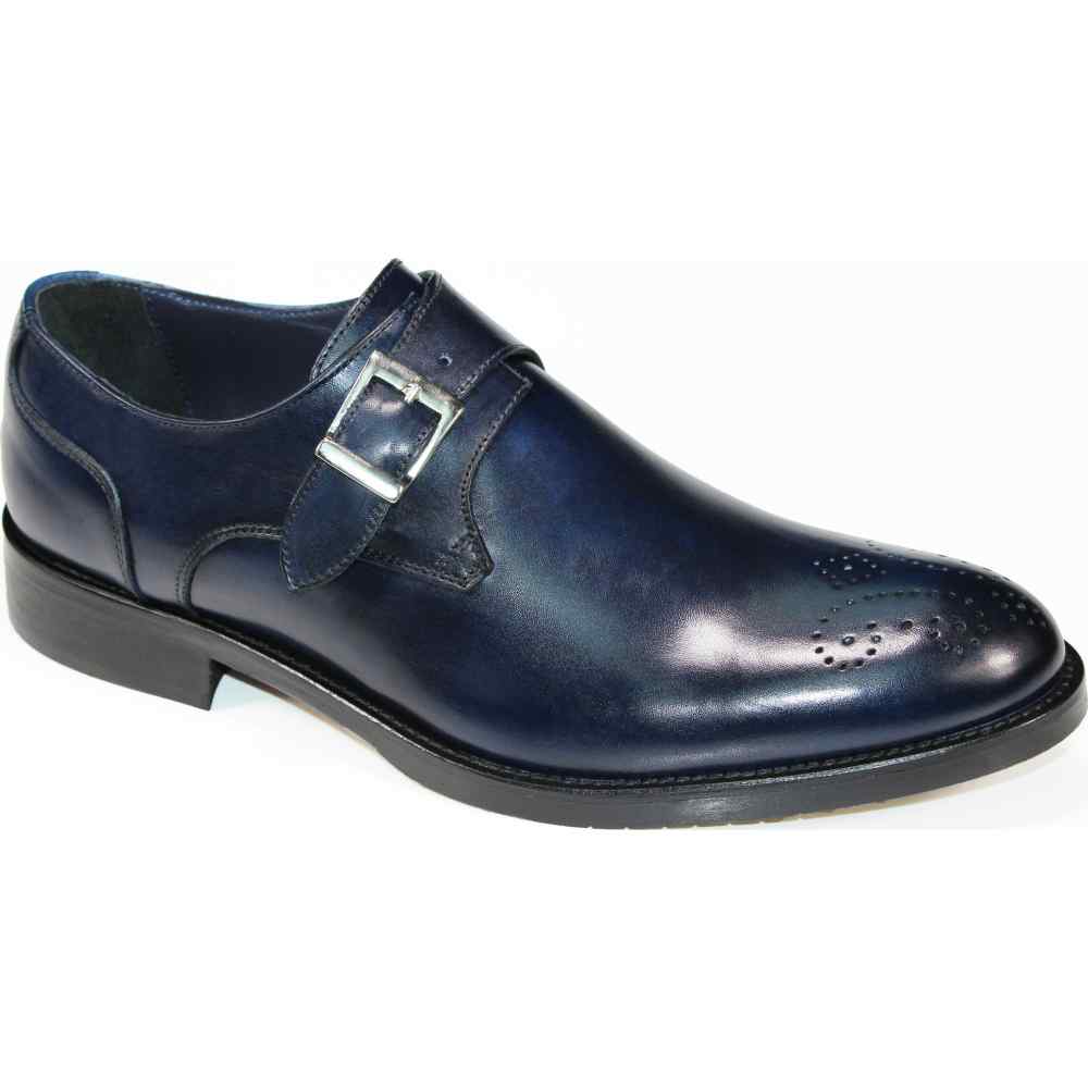 Firmani Henry Genuine Leather Shoes Navy Image