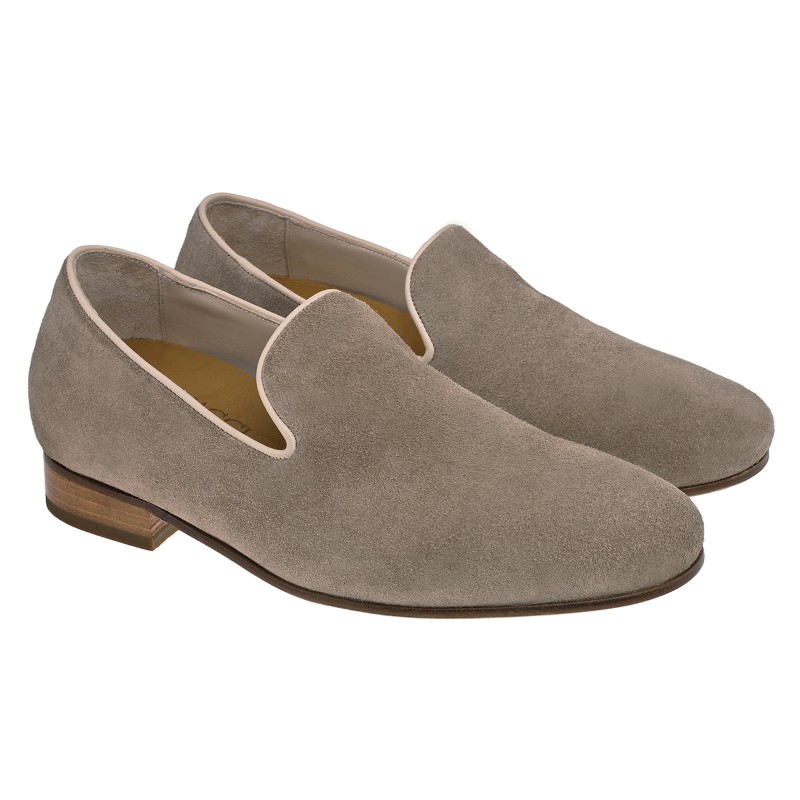 Guido Maggi Bali Calf Leather Shoes Dove Gray Image