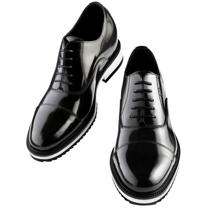 Guido Maggi Cannes Calfskin Shoes Black Image