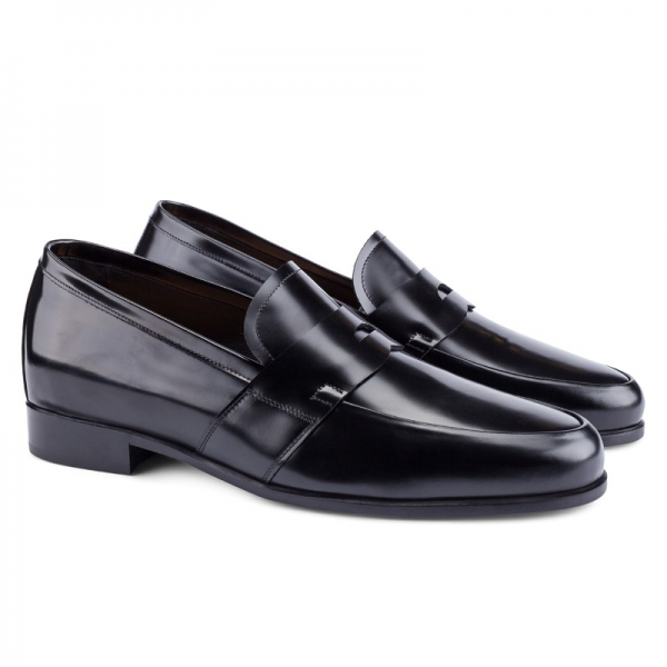 Guido Maggi Champs-Elysees Calfskin Shoes Shiny Black Image
