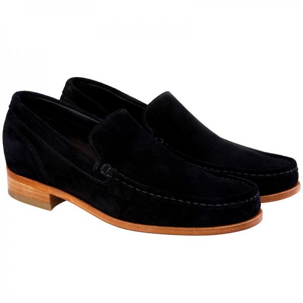Guido Maggi Florianopolis Calf Leather Shoes Black Suede Image
