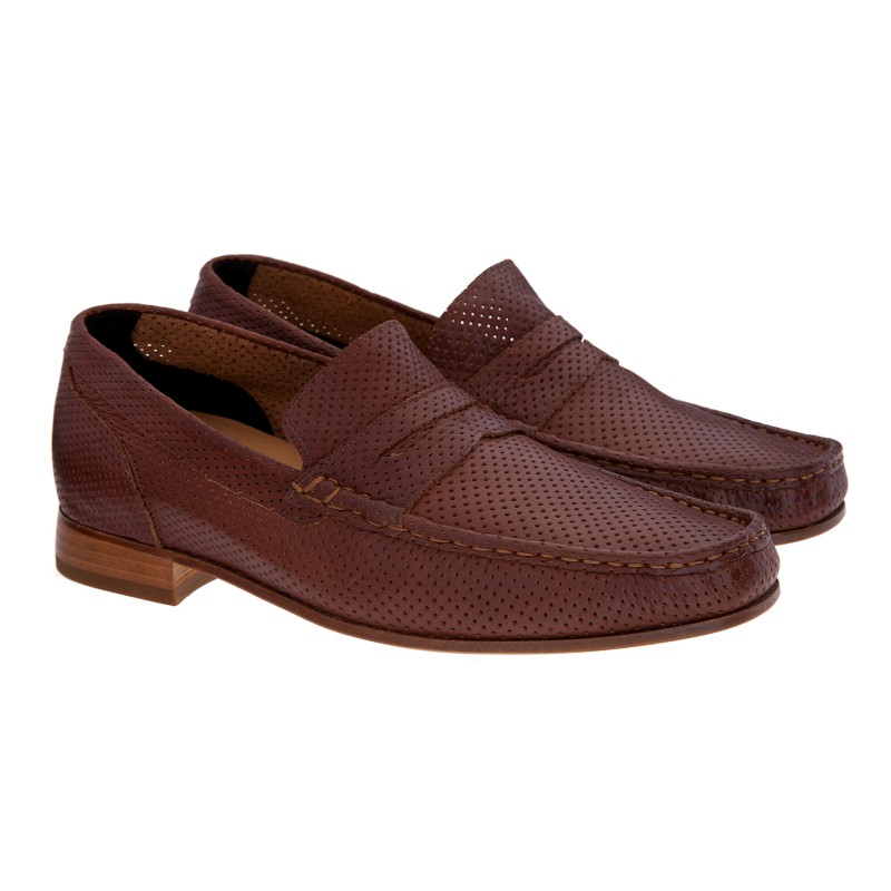 Guido Maggi Marbella Leather Shoes Brown Image