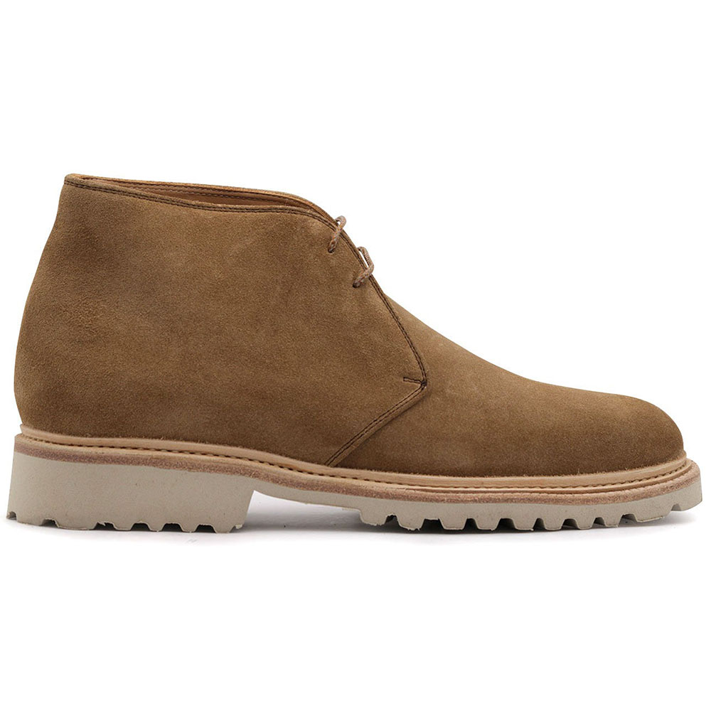 Harris Firenze 1913 Suede Lace-up Boots Camel Image