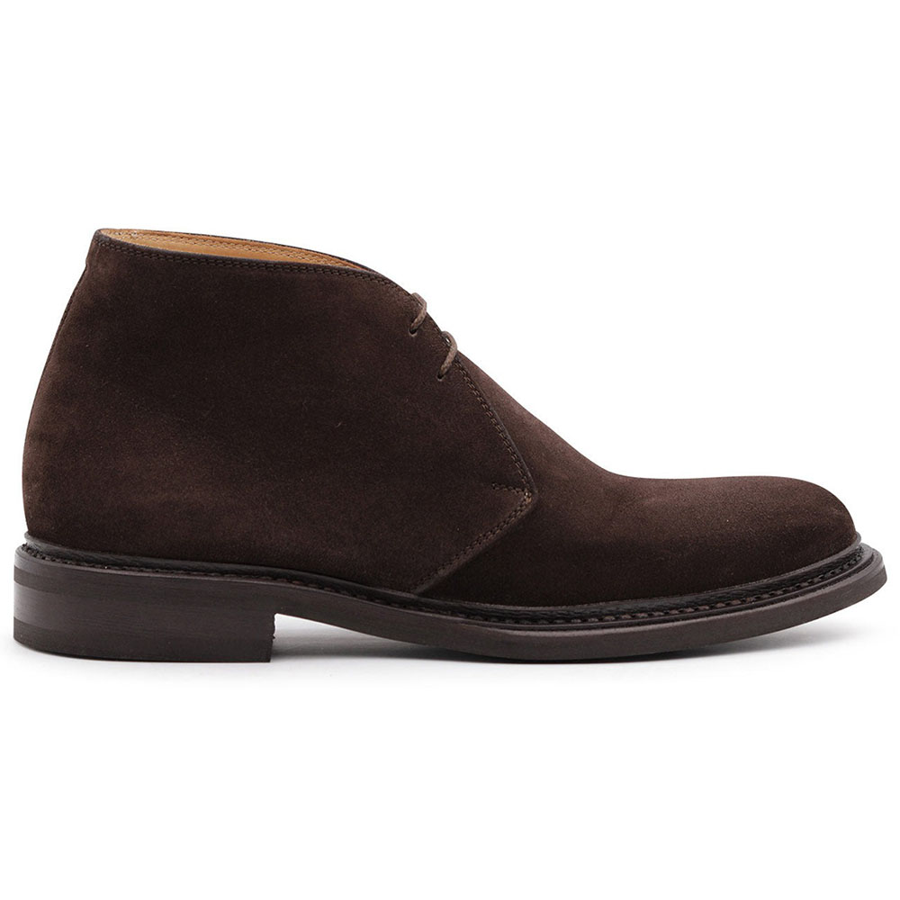 Harris Shoes 1913 Suede Ankle Boots Brown Image