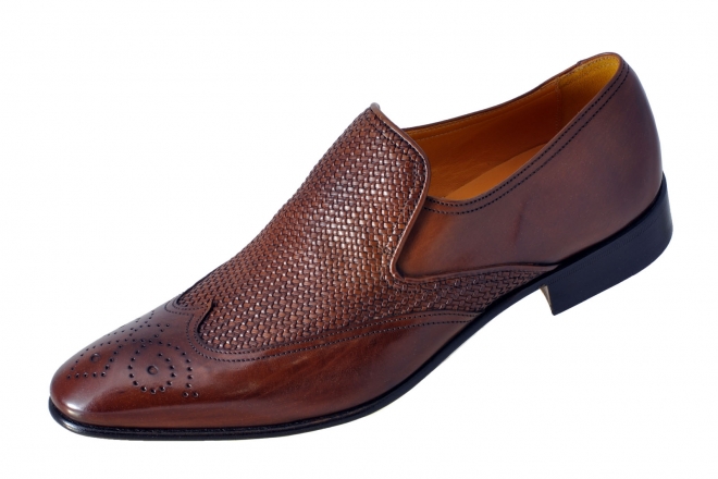 Ildiko Gal Ferrara Woven Shoes | MensDesignerShoe.com