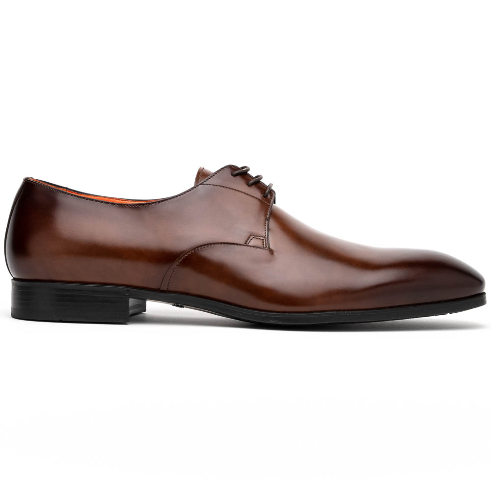 Santoni Induct O1 Derby Shoes Brown Image