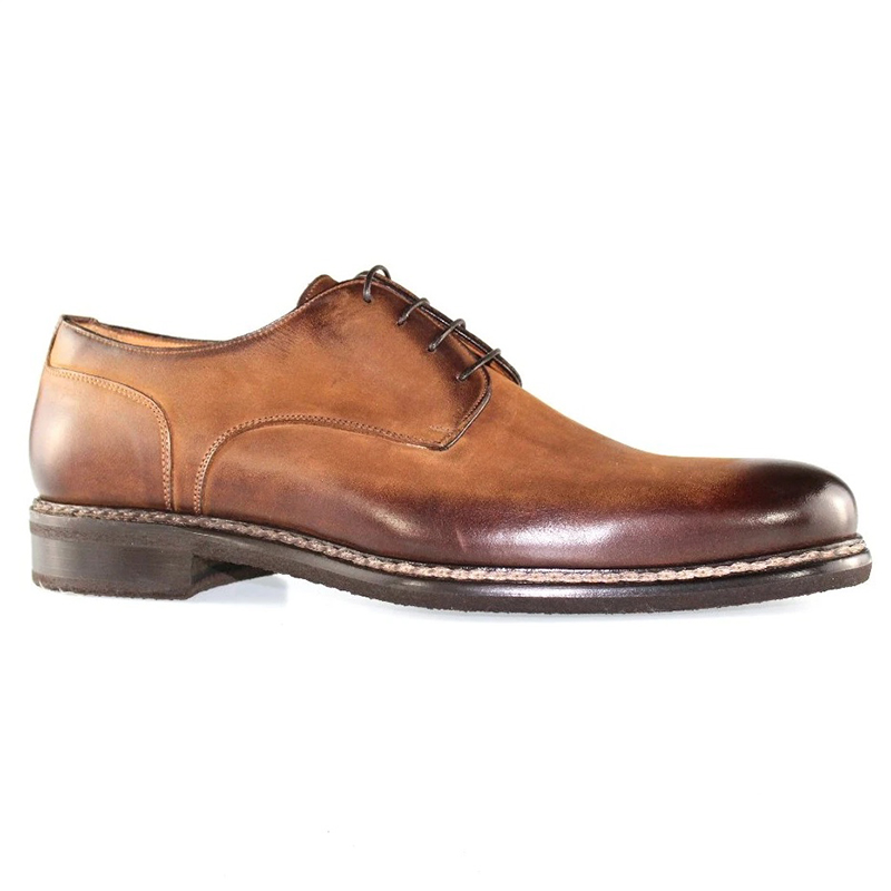 Jose Real Cologne Nubuck Cuoio Shoes Brown | MensDesignerShoe.com