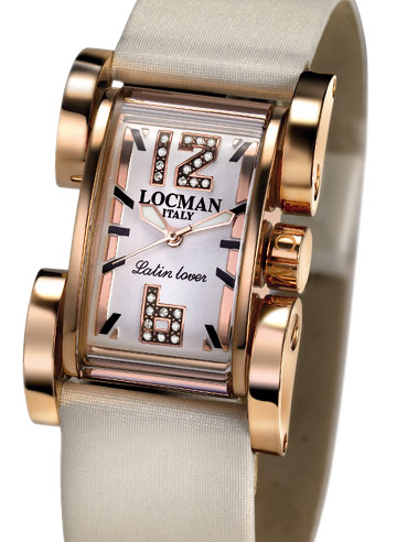 Locman Womens Latin Lover Diamond Watch White 50300AGND05RAI Image