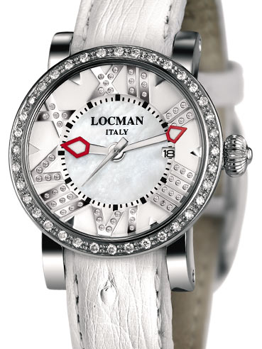 Locman Womens Toscano Diamond Watch White 291D0MWNDNCSTW Image