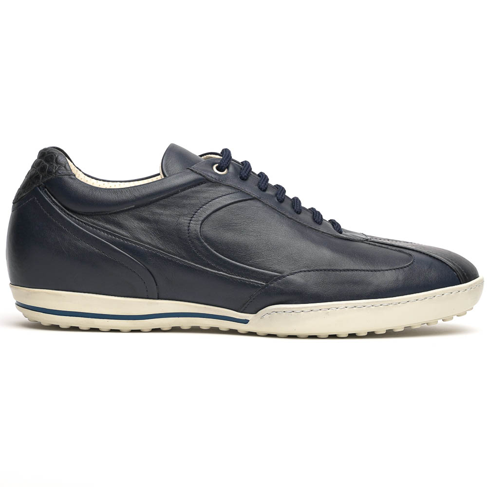 Caporicci Los Angeles Calfskin Sneakers Navy Image