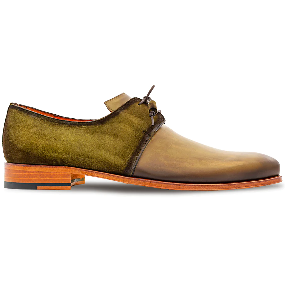 Mezlan Luce Lace-Up Derby Green (20934) Image