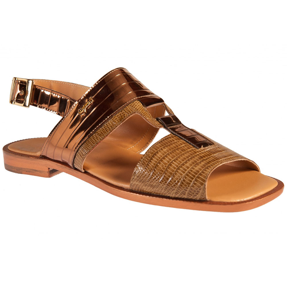 Mauri 1272/2 Tejus / Mirror Linea Rame Sandals Mustard (Special Order) Image