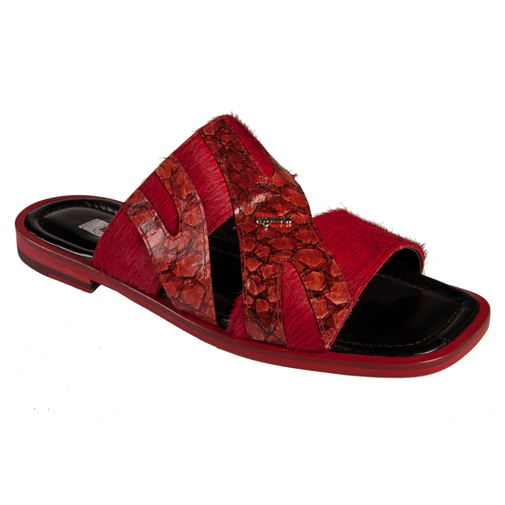 Mauri 1437/1 Pony / Carp Sandals Red (Special Order) Image