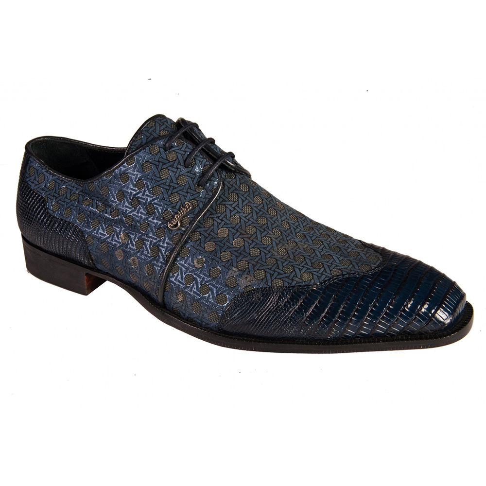 Mauri 3213 Tejus / Fabric Loafers Wonder Blue / Cactus Blue (Special Order) Image