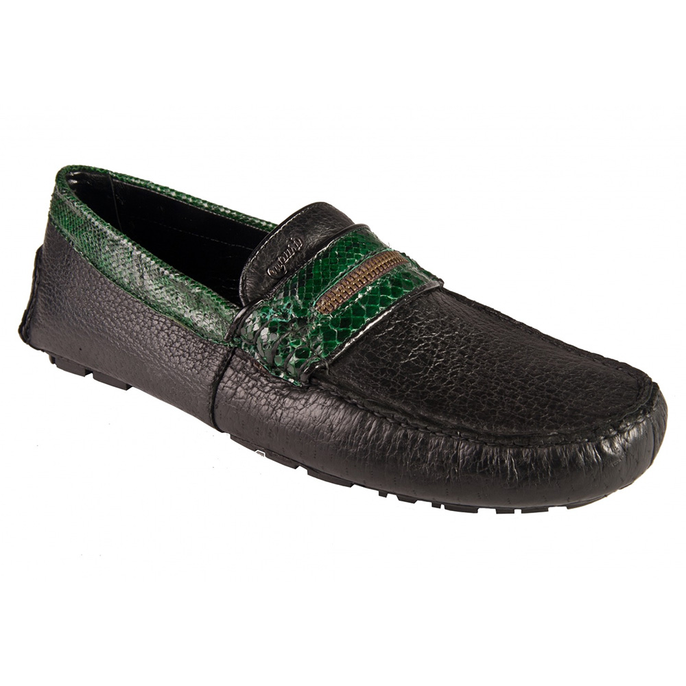 Mauri 3490/1 Pecary / Whips Moccasin Black / Forest Green (Special Order) Image