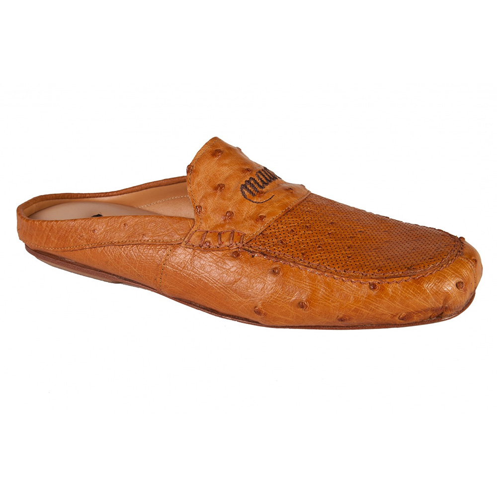 Mauri 3512 Ostrich / Ostrich Perforated Slip-on Chestnut (Special Order) Image