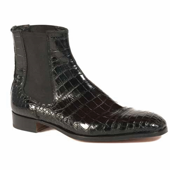Mauri 4795 Alligator Boots Black (SPECIAL ORDER) Image