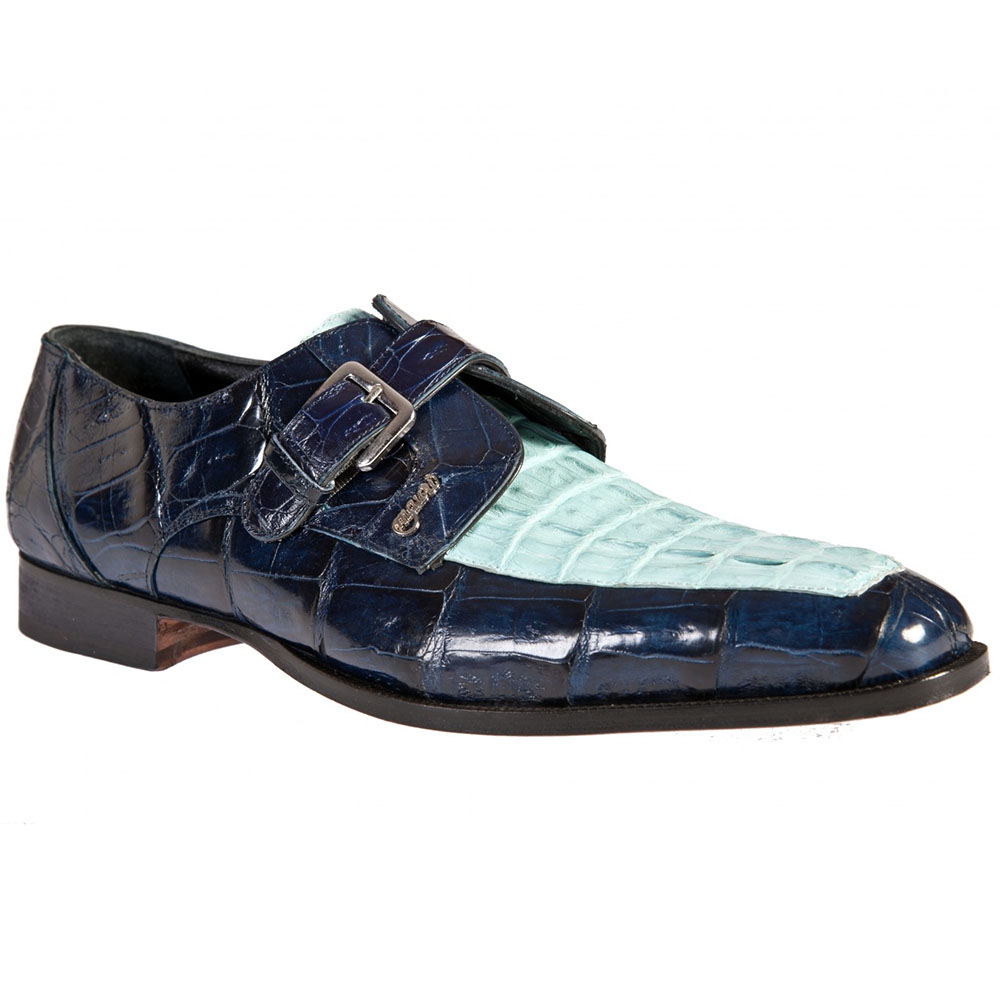 Mauri 4867 Baby Croc / Hornback Shoes Wonder Blue (Special Order) Image