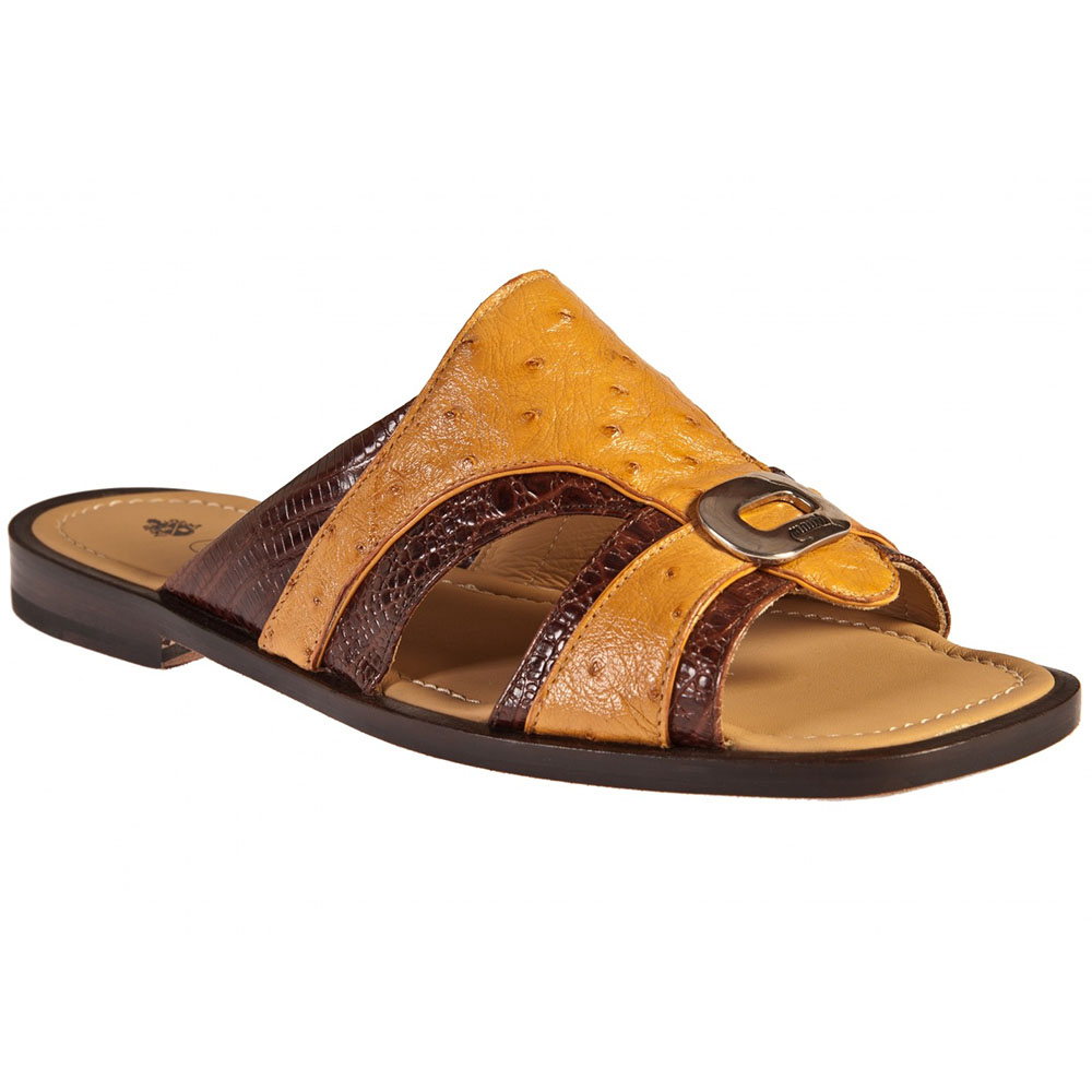 Mauri 5119 Yaka / Ostrich Sandals Sport Rust / Tabac (Special Order) Image