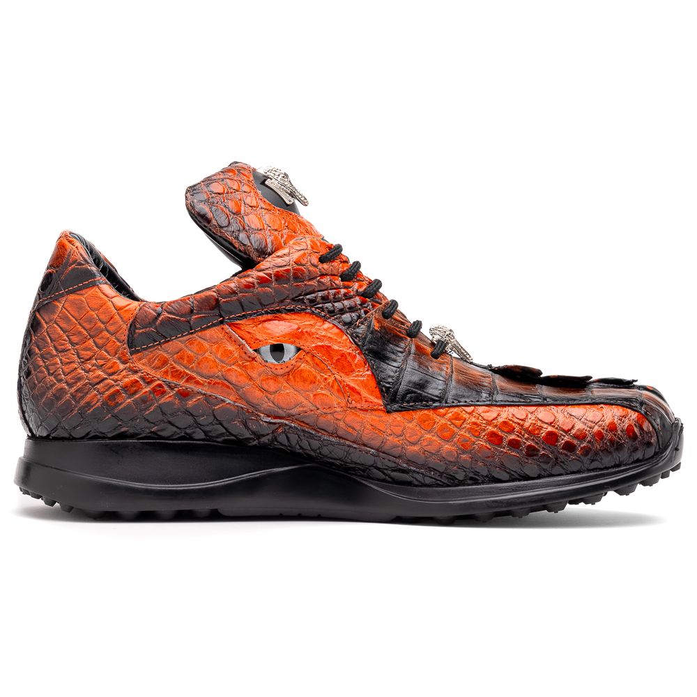 Mauri 8596/3 Hazard Hornback/ Alligator Sneakers Orange/ Dirty Black ...