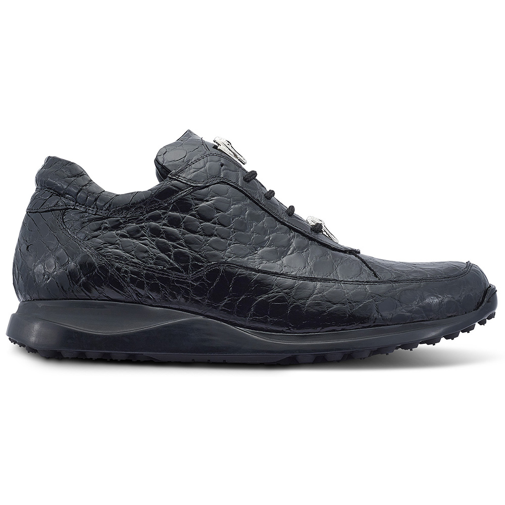 Mauri 8900/2 Alligator Sneakers Black Image
