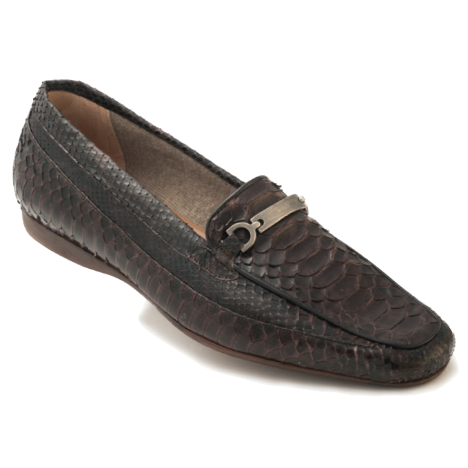 Mauri Blanc 9233 Python Loafers Brown (SPECIAL ORDER) Image