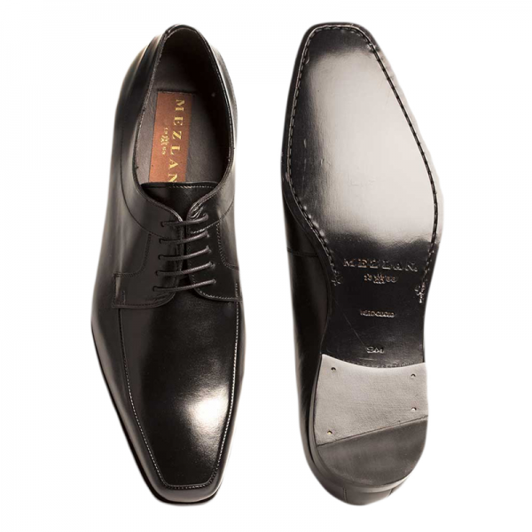 Mezlan 15386 Leather Shoes Black | MensDesignerShoe.com
