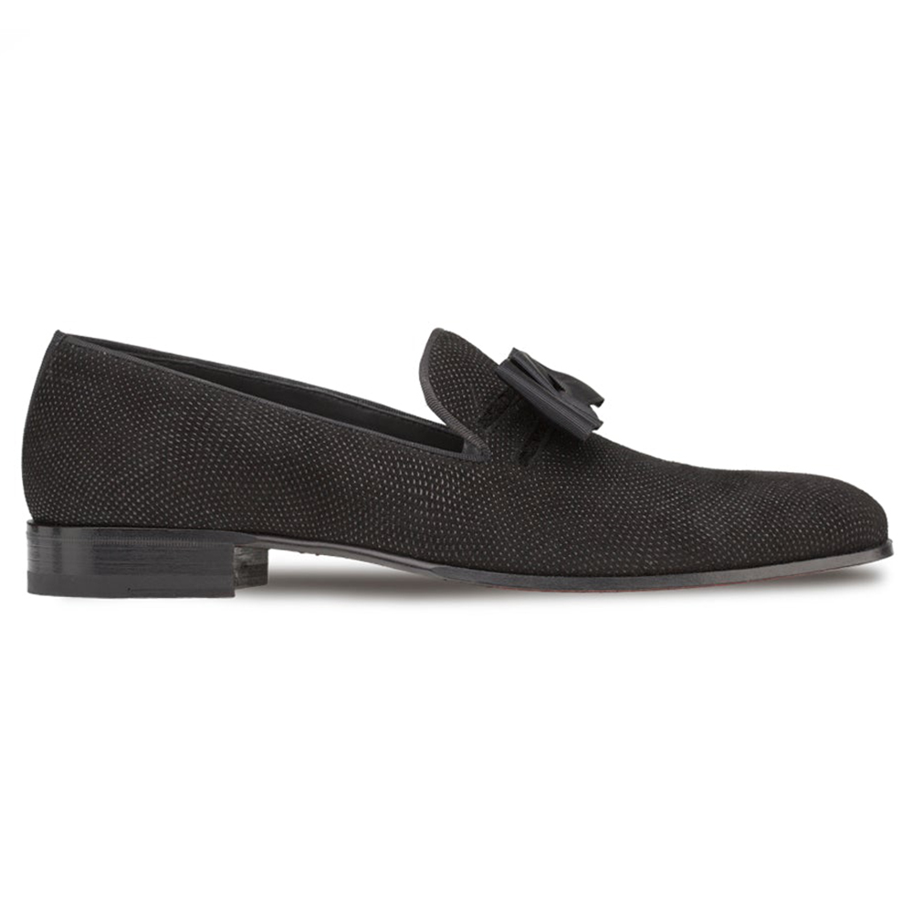 Mezlan Venetial Slip-On Loafers Black Image