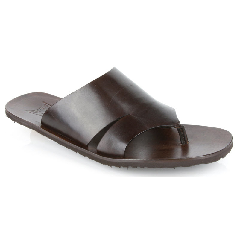 Michael Toschi Mara 2 Sandals Chocolate | MensDesignerShoe.com