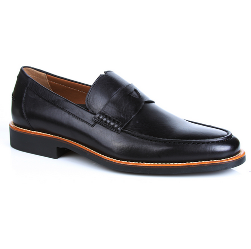 Michael Toschi Marco Penny Loafers Black Image