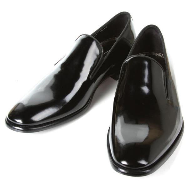 Michael Toschi Formale Patent Leather Loafers | MensDesignerShoe.com