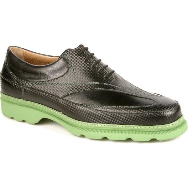 Michael Toschi GX Golf Shoes Black / Green Sole Image