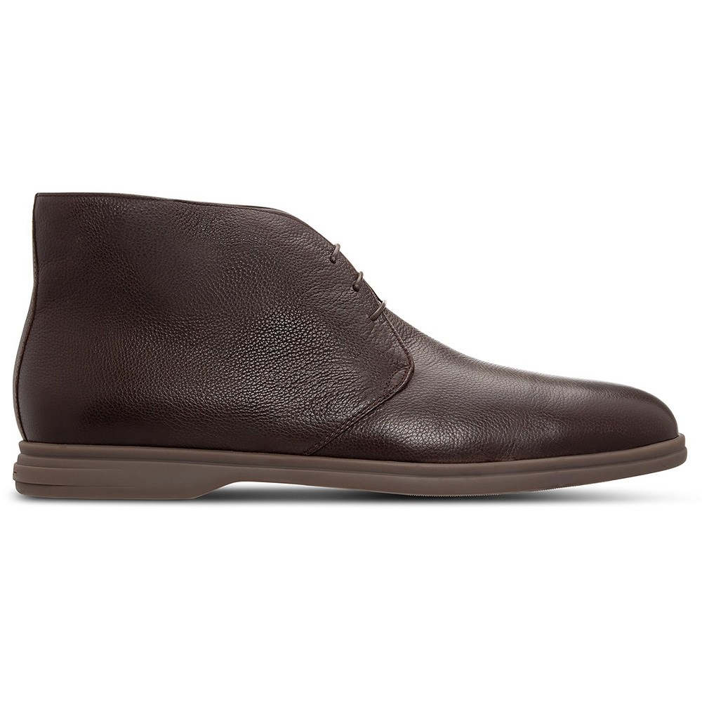 Moreschi 043978A Leather Boots Dark Brown Image