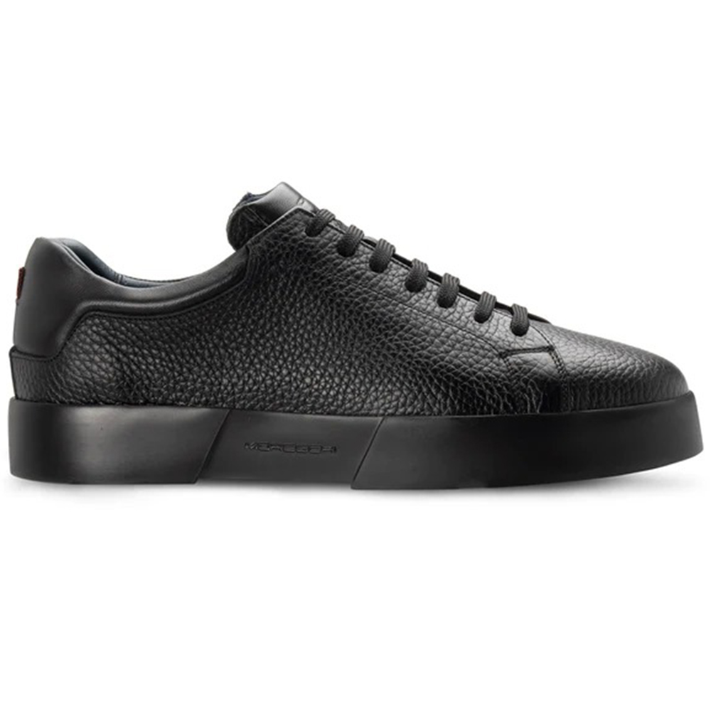 Moreschi 0591000 Calfskin Sneakers Black Image