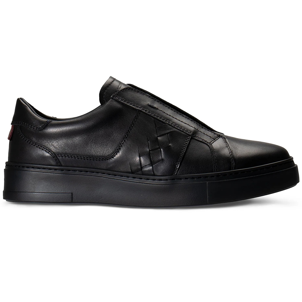 Moreschi 1741000 Calfskin Sneakers Black Image